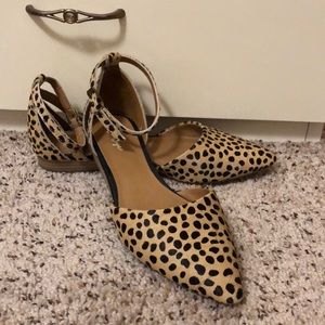 Leopard sandals